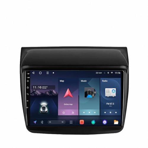 Radio de coche 2 DIN con pantalla táctil fluida 4G+64G para Hyundai i30 Elantra