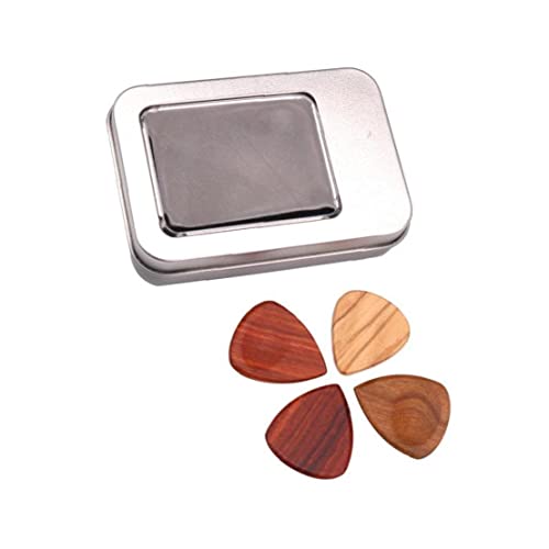 Médiators de Guitare 1 boîte médiators de Guitare en Bois avec boîte en Fer Ensemble de médiators de Guitare faciles à… - Les Beatles, Paul McCartney, John Lennon, RIngo Starr, George Harrison Médiators de Guitare 1 boîte médiators de Guitare en Bois avec boîte en Fer Ensemble de médiators de Guitare faciles à… – Image 6