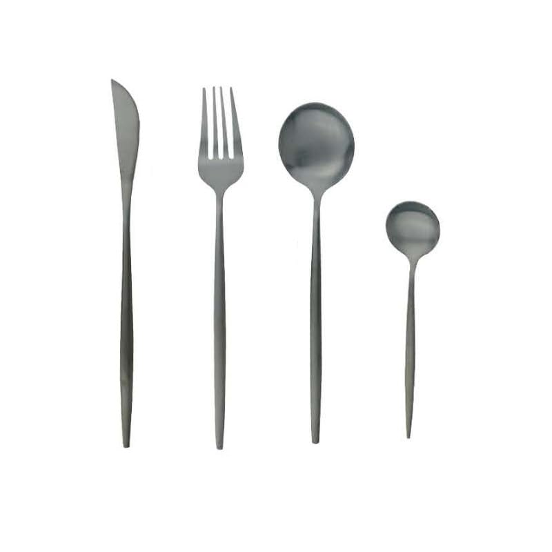 Set Cuchillos Cocina 48 Piezas Acero Inox Base