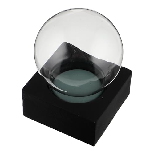 Bola de nieve vacía de 65mm que evita vuelcos gracias a su base cuadrada para manualidades diy