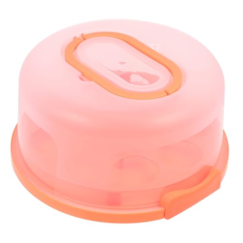 NAMOARLY Portable Cake Carrier with Locking Lid Pp Cake Storage Container with Handle