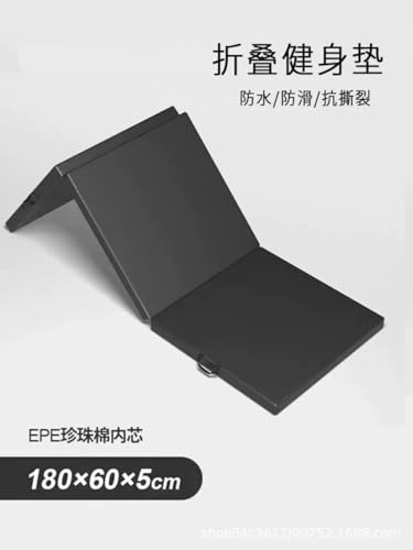 GIUPLFDTG 体操マット 180x60x5cm ピンク