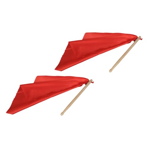 Baquetas para tambor de cintura FAVOMOTO color rojo miniatura 1