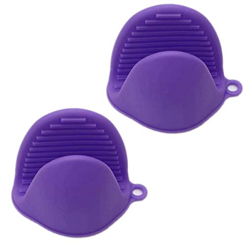 TIANOR Mini Cocina Grab Set Guante de Cocina de Silicona Pinza para Cocina Manoplas para Horno de Silicona Resistente al Calor Guantes de Horno Guantes y agarraderas Anti-Calor Oven Mitt