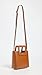STAUD Women's Mini Shirley Leather Bag, Tan, One Size