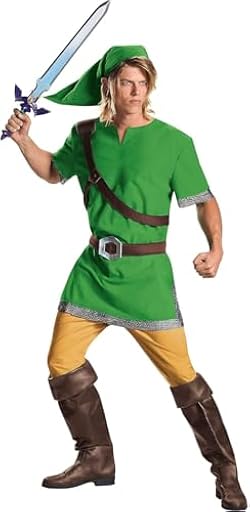 THE LEGEND OF ZELDA Classic trajes, Link, M para Hombre | Ya disponible en tu tienda friki favorita! En mundofriki.es!