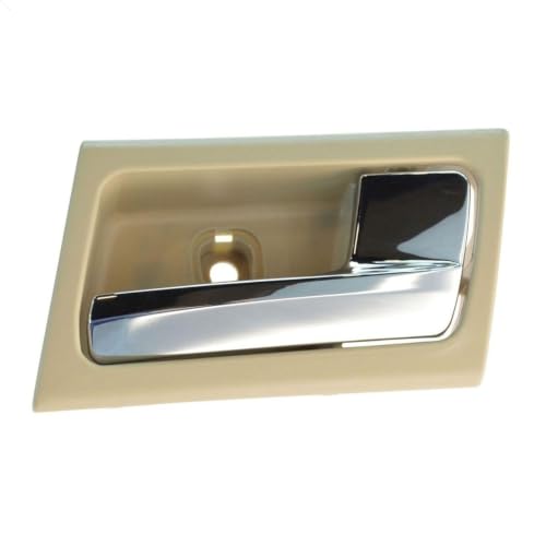 Car Door Handle Interior Camel & Chrome Inner Inside Right Fits Vic 6W7Z5421818AB DHA49631 81722 6W3Z5421818AA