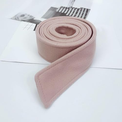 Women's Artificial Wool Overcoat Waist Belt Trench Coat Belt Wide Waist Belt Band Long Enough Lightweight Replacement Belt3