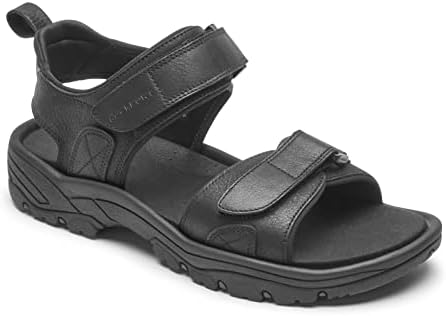 Rockport Men's Springboro Rocklake Sandal, Black, 9 | Image 2