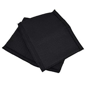 Rolstoelarmkussen, 1 paar wasbare ademende vervanging rolstoelarmsteunhoes Afneembare overdrukventiel Lamswol voor…