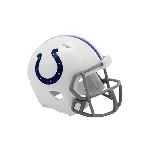 Casque Indianapolis Colts Riddell Speed Pocket pour collectionneur de football américain