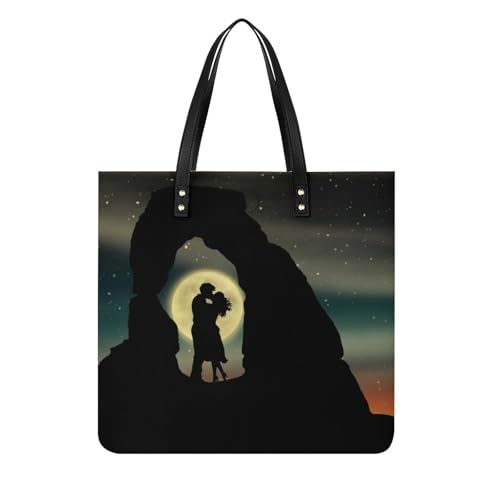 Sac pour voyage Couple de Galaxies : le grand tote bag idéal pour vos weekends