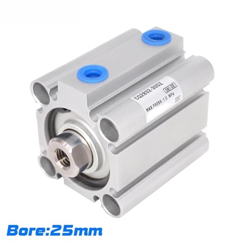 Vérin pneumatique compact double effet à alésage magnétique de précision CQ2B - 3