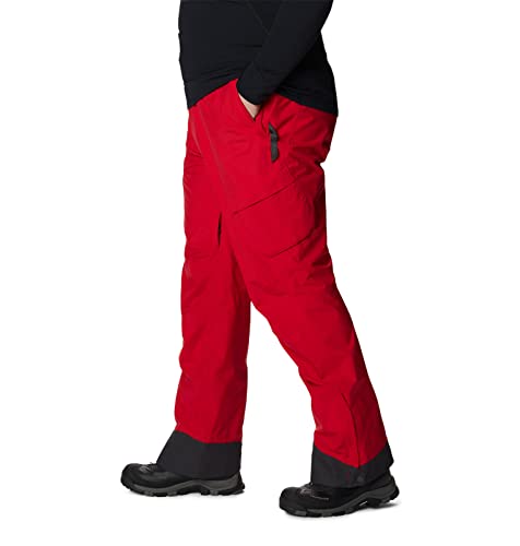 Columbia Calça masculina em pó Stash, vermelho montanha, GG x longa