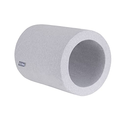 KiddyMoon Foam Playground For Kids Obstacle Course For Children Montessori Toy For Babies Soft Construction Blocks, Element Barrel, Light Grey KiddyMoon Foam Playground For Kids Obstacle Course For Children Montessori Toy For Babies Soft Construction Blocks, Element Barrel, Light Grey
