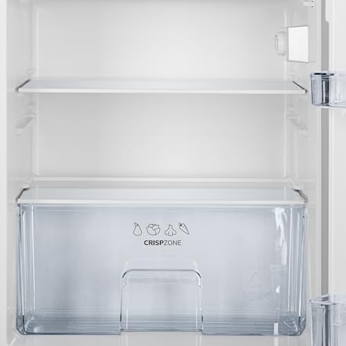 Gorenje RB49CPW Tischkühlschrank/Freistehend/Mit Gefrierfach/Energieeffizienzklasse C/ 37dB / 120 Liter/CrispZone/Eco-Modus/LED Beleuchtung/BxHxT: 56 × 84,5 × 59,8 cm/Weiß
