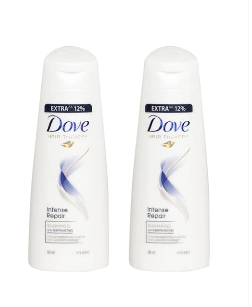 Image of Dove Intense Repair Shampoo (80ml) (pack of 2)
