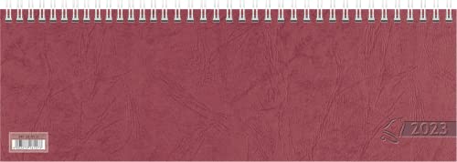 Querkalender 2023 1 Woche= 1 Seite 5071921203 rot Cover