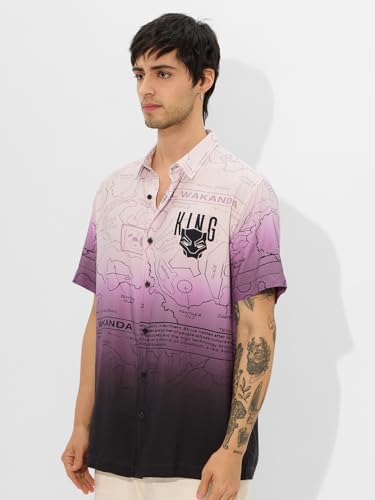 Souled Store Black Panther Polo Shirt The Souled Store Boys Black