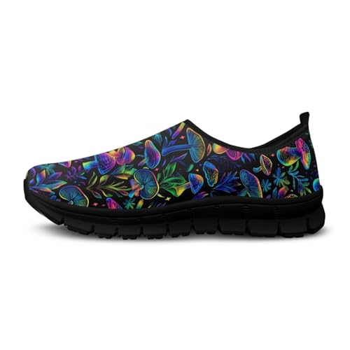 Image of Womens Slip On Walking Shoes Non Slip Loafer Breathable Holiday Travel Shoe Lightweight Casual Low Top Sneakers SizeUS 5.5-11.5
