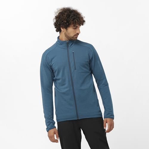 Image of Salomon Men's Men's Midlayer Jacket With Hood