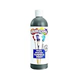 Colorations Washable Tempera Paint, 16 fl oz, Black, Non Toxic, Vibrant, Bold, Kids Paint, Craft,...