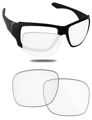 Image of Fiskr Polarized Lenses Replacement Compatible with Oakley Big Taco Sunglasses, Impact Resistant & Perfect Fit