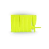 Meslacets - Cordones para zapatos de fútbol (8 mm), Amarillo Flo, 110