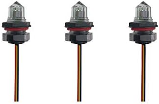EPTTECH FS-IR1901D Optical Infrared Water Oil Liquid Tank Agriculture Irrigation Level Sensor Switch Food Safety, Come with 500mm Cable(Pack of 3)