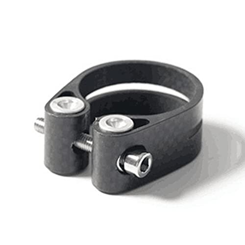 Morsetto reggisella bici Morsetto reggisella bici, Morsetto reggisella, Morsetto reggisella bici a sgancio rapido Morsetto reggisella bici in fibra di carbonio 31,8 mm for 27,2 mm Clip for tubo reggis