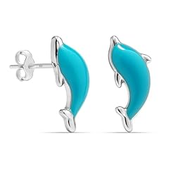 Dolphin Turquoise Enamel