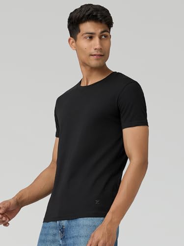 Image of XYXX Men's Pace Regular Fit Crew Neck 100% Combed Cotton Half Sleeve T-Shirt