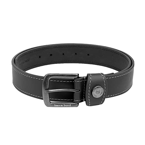 Image of Bacca Bucci Men's Genuine Leather Belt