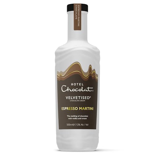 Hotel Chocolat Vodka Espresso Martini Chocolate Velvetised Cream - Award-Winning Chocolate Cream 500ml 12% vol - Gifts For Birthday Thank you Fathers day 2026