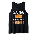 Enfermedad celíaca libre de trigo sin gluten dieta libre de gluten Camiseta sin Mangas