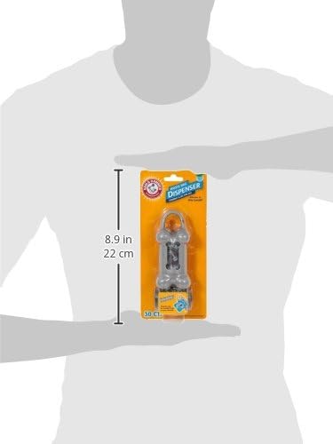 Miniatura 10 de Arm & Hammer Dispensador de bolsas para excrementos de perro con forma de hueso de perro con 30 bolsas de excremento de perro con bicarbonato de