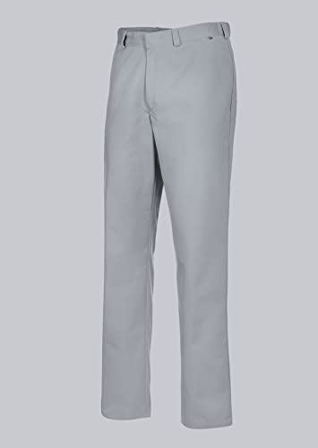 Pantalones unisex BP 1672 gris claro talla XLs de cintura elástica