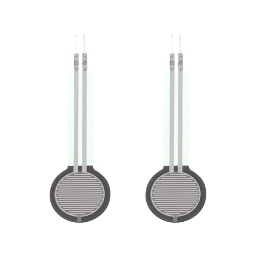 QUARKZMAN Dünnschicht-Drucksensor, FSR402B 100g-10Kg Kraftsensoren-Stress-Test-Sensorpad für Smart Home, Instrumente, 2er Pack