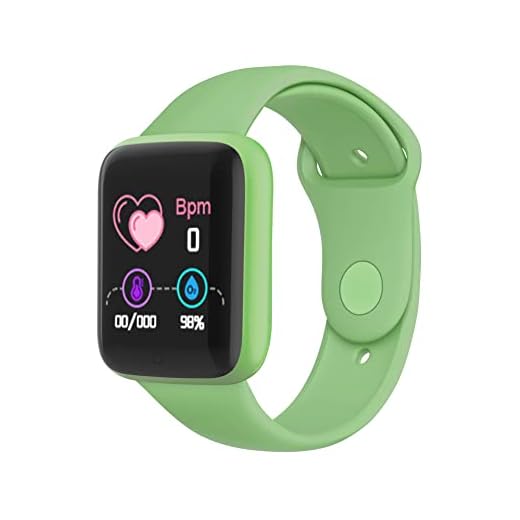 Y68 1,44 pol. relógios inteligentes para monitoramento de frequência cardíaca relógios spor relógios pulseira à prova d'água smartwatch