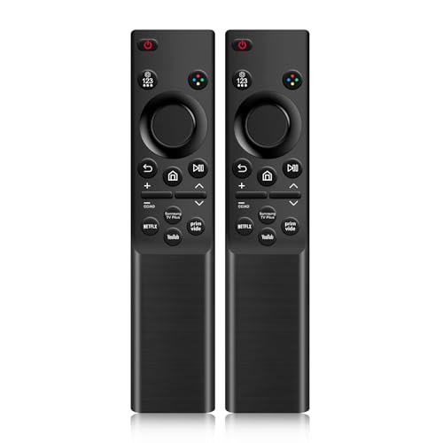 [2 Pack] Universal Replacement for Samsung TV Remote Control Compatible with All Samsung Smart TV QLED 4K 8K Frame Curved LED LCD HDTV Models (2019-2026) No Setup Required
