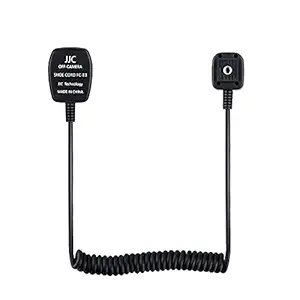 JJC Flash TTL Cord Jjc Off-Camera Flash Hot Shoe Cord for Most Canon T7i T6 T6i T6s T5 T5i Sl1 Sl2 80d 77d 70d 7d 6d 5d Eos M3 M5 M6,Etc, Replaces Canon Oc-E3 Cord-1.3m
