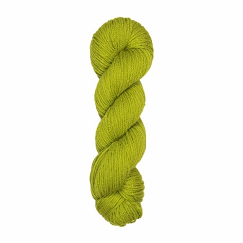 Image of Ganga Alisha Hand Knitting Yarn, 100% Acrylic Pack of 300 GMS (ALS18 - Citronelle)