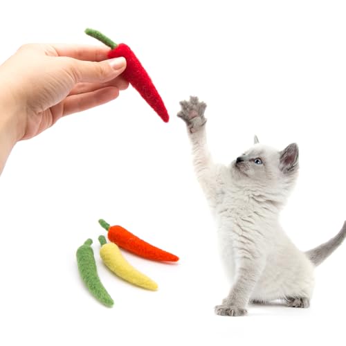 Jouet piment pour chat interactif pour stimuler votre félin à la maison - 5