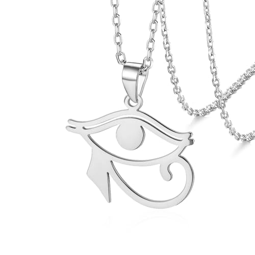 VASSAGO Ankh Collana a Croce per Donne Uomini Collana con