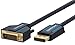 Produktbild Clicktronic DisplayPort / DVI-D Adapterkabel / Full HD 1080p (60 Hz) / DisplayPort-Stecker > DVI-D-Stecker Dual-Link (24+1 pin) / Monitorkabel mit vergoldeten Steckern / 5 Meter