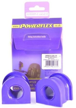 Silentblock trasero Powerflex PFR25-326-18 de 18mm para eliminar holguras en la suspension