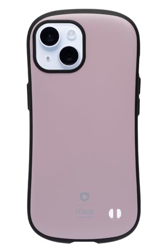 iFace First Class KUSUMI iPhone 15 ケース (くすみパープル)【アイフェイス アイフォン15 用 iphone15 用 カバー 韓国 耐衝撃 ストラップホール】