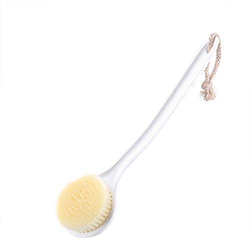 Yujum Long Anti-Skid Handle Bath Brush Massager Back Body Shower Exfoliation Scrubber Bathroom Accessories
