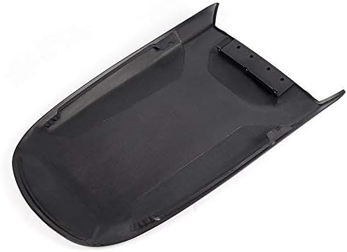 Miniatura 9 de Compatible con Ford Mustang GT V8 2005 2006 2007 2008 2009 estilo de carreras delantera estilo campana de ventilación de aire cucharas negro
