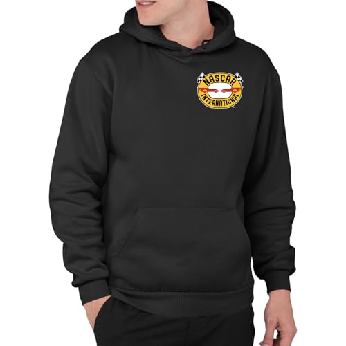 Sudadera con capucha Nascar 1956 Junk Food negra unisex talla L